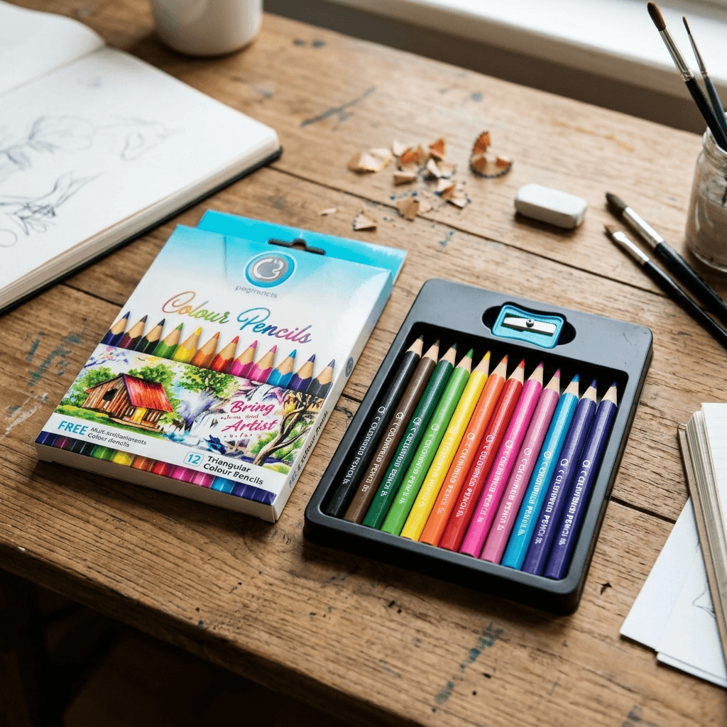 Colour Pencils-10pcs - 10pcs