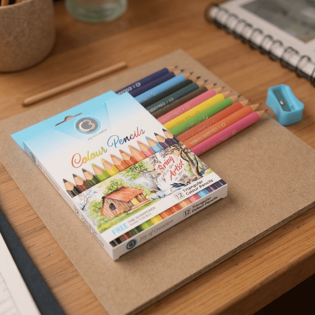 Colour Pencils-10pcs - 10pcs
