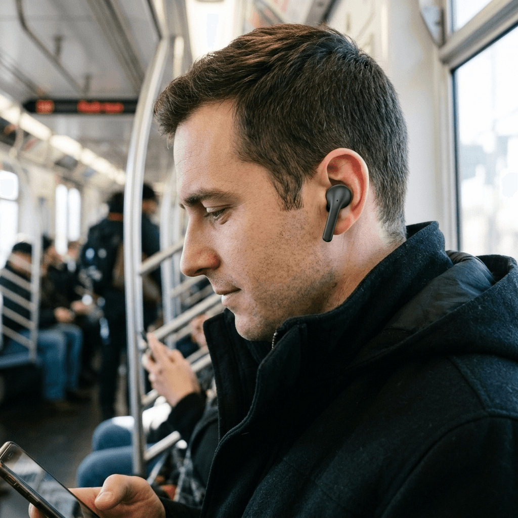 SOERGN Pro 3 V5 3 Active Noise Canceling TWS Earbuds Black