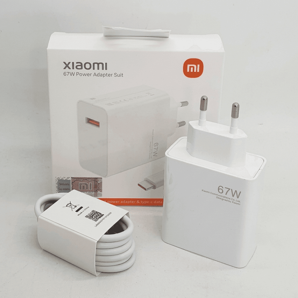 XIAOMI MI 67W Fast Charger Adapter Suit With USB to Type-C Cable