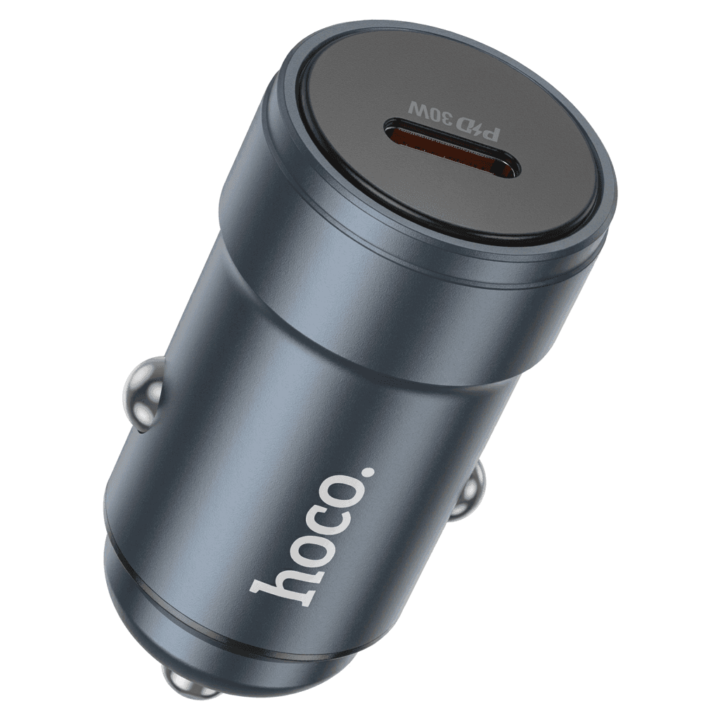 Hoco Z57 Glorious 30W Single-Port Fast Car Charger Set
