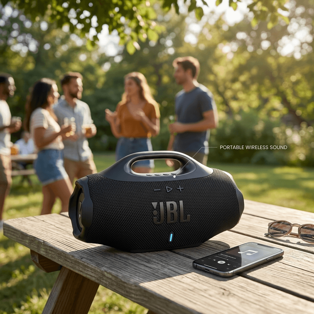 JBL Boombox 4 Mini Bluetooth Speaker