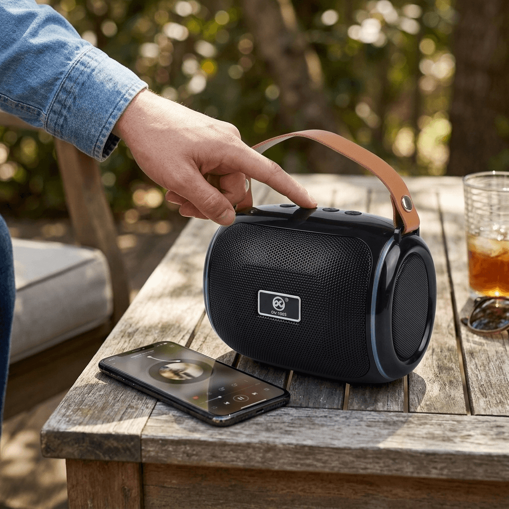 DV-1065 Portable Mini Drum Kit Wireless Bluetooth Speaker