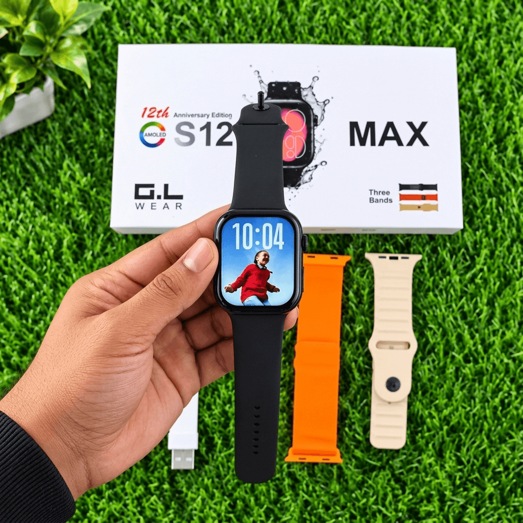 G.L Wear S12 Max (12th Anniversary Edition) AMOLED smartwatch