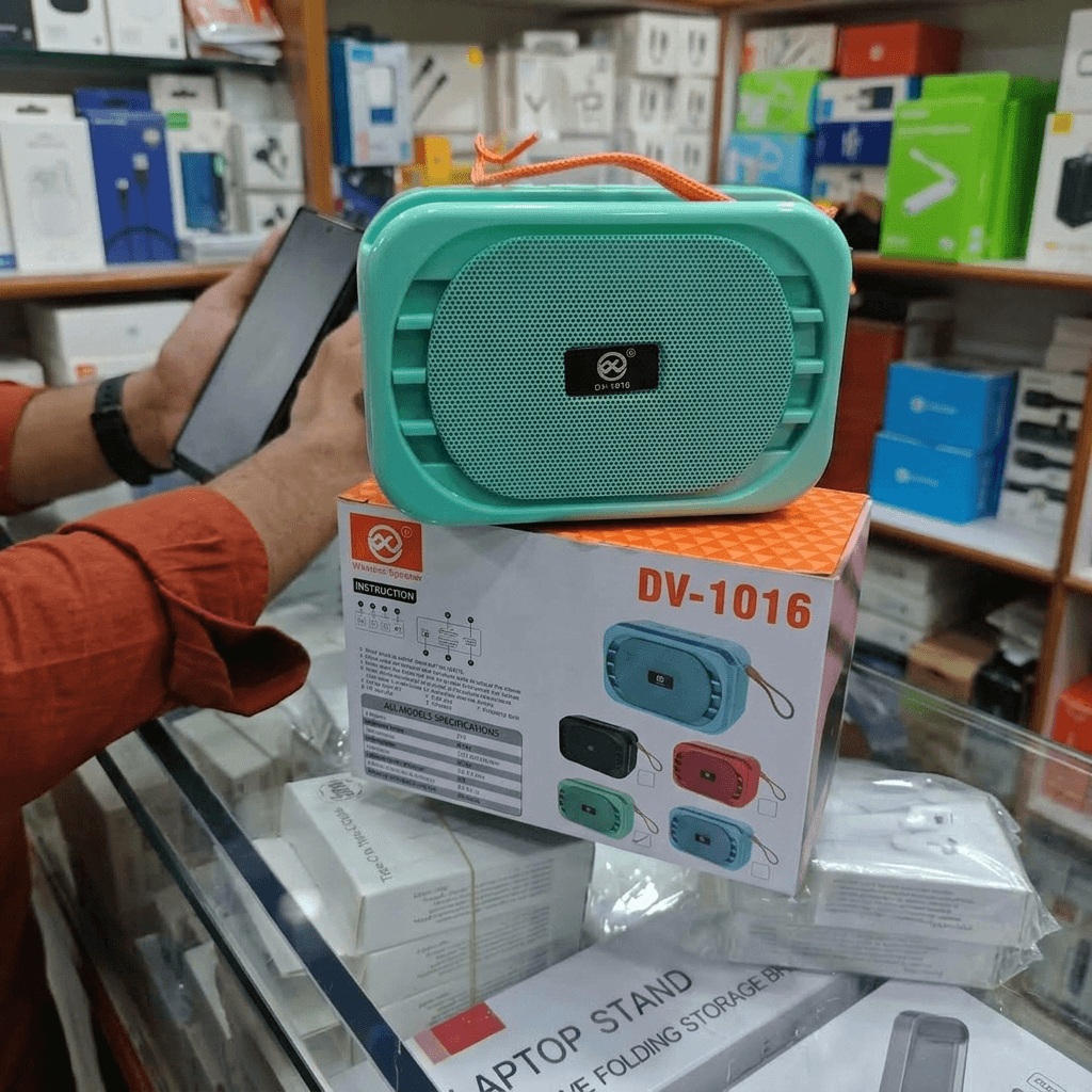 DV-1016 Portable Bluetooth Speaker with Mobile Holder