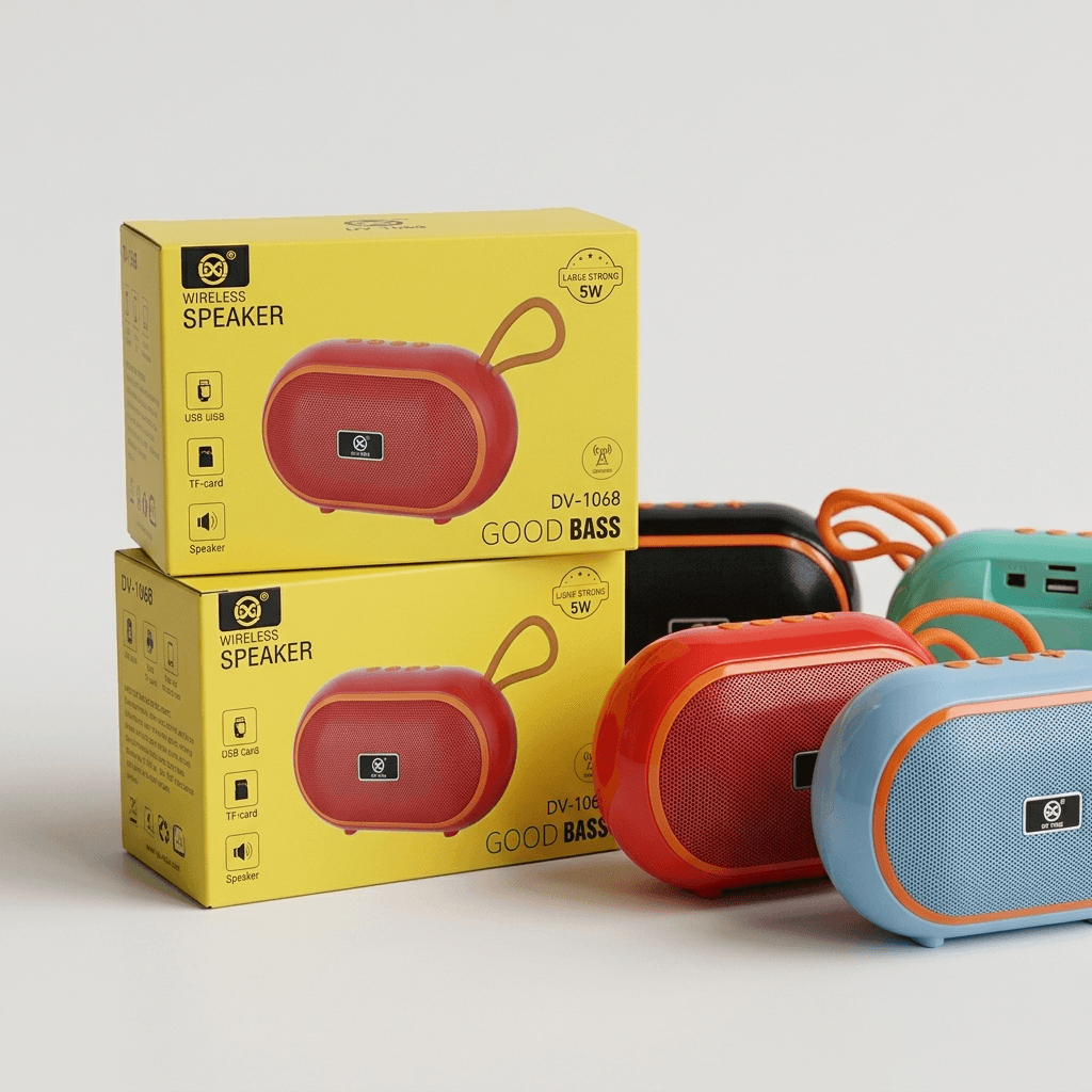 DV-1068 Portable Wireless Bluetooth Speaker