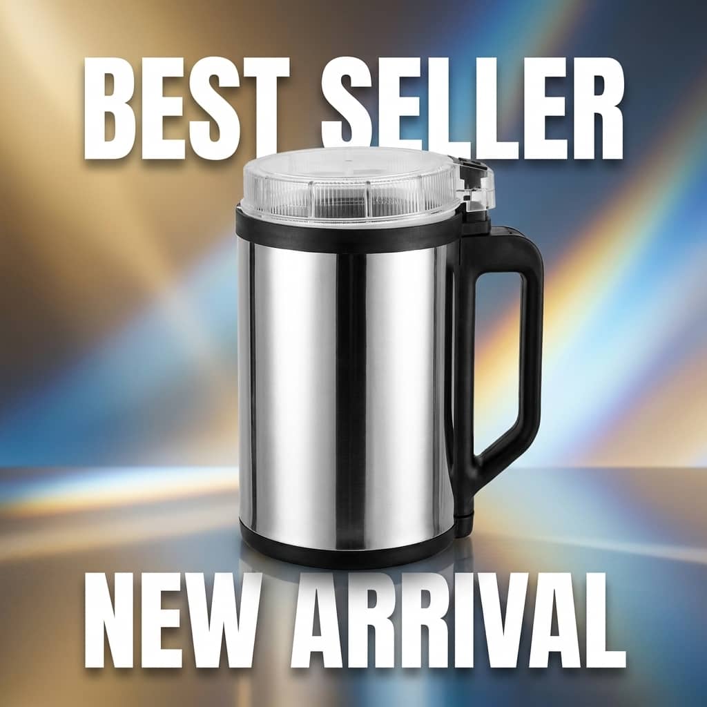 Silver Crest 6000W Electric Food Grinder | Powerful 1.5L Stainless Steel Electric Grinder