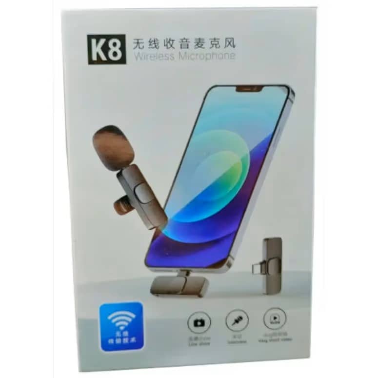 K8 Wireless Microphone (Type c) - Microphone
