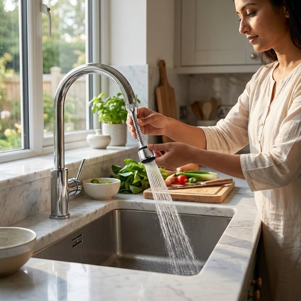 360° Rotating Kitchen Faucet Aerator