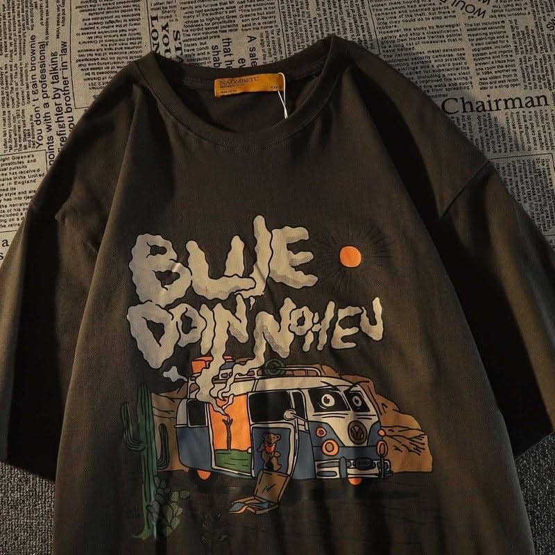 Women's Fashion Cotton Oversized Drop Shoulder T Shirt