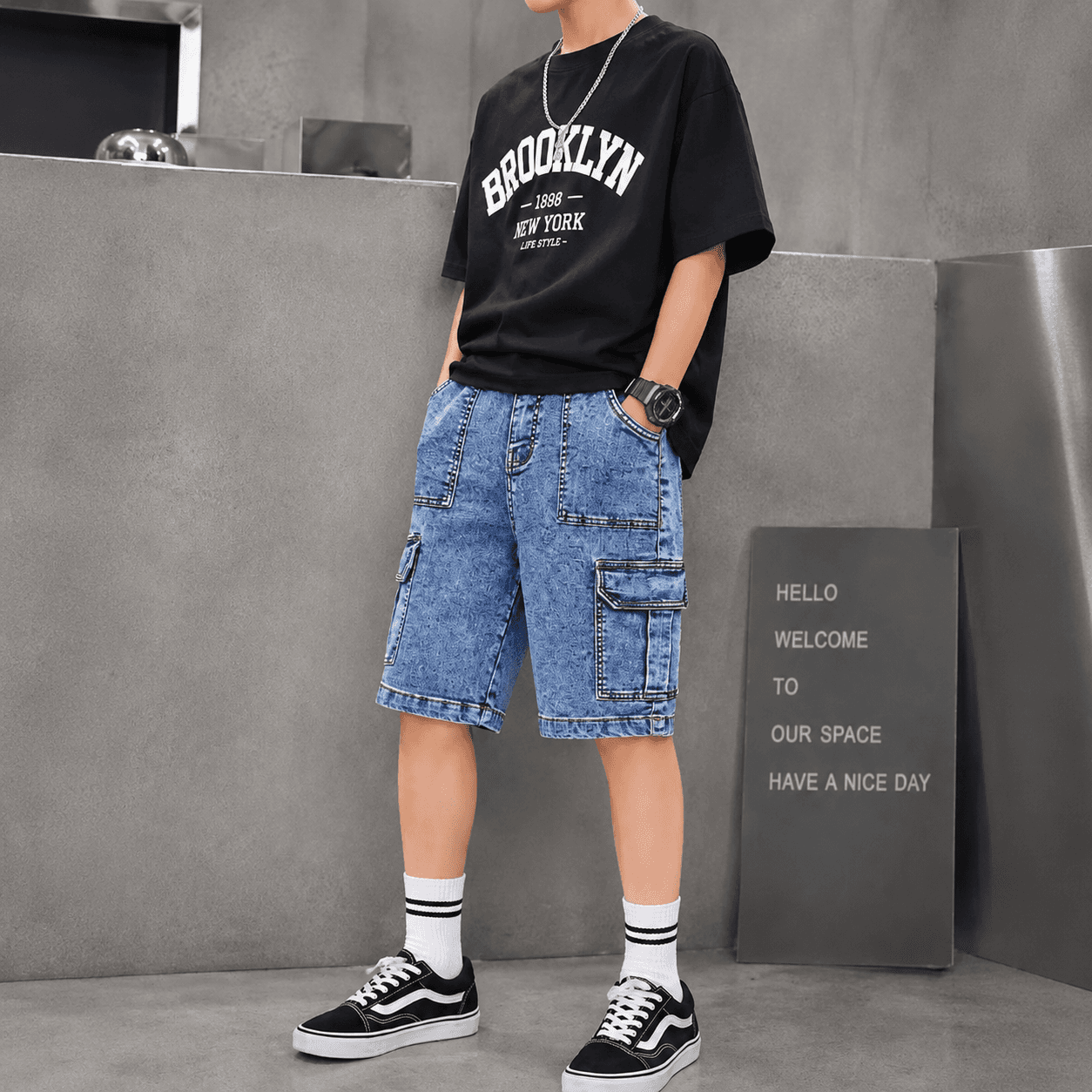 Comfortable Denim Shorts for Boys – Stylish Everyday Choice