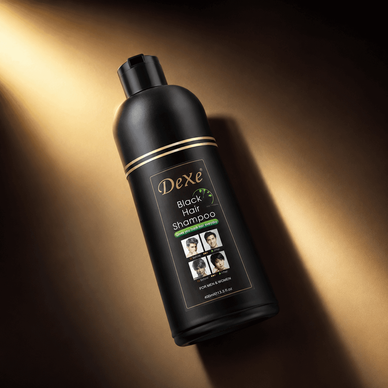 Dexe Black Hair Color Shampoo