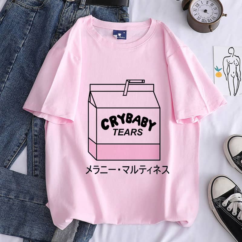 Women's Soft Cotton Graphic Oversized Tee