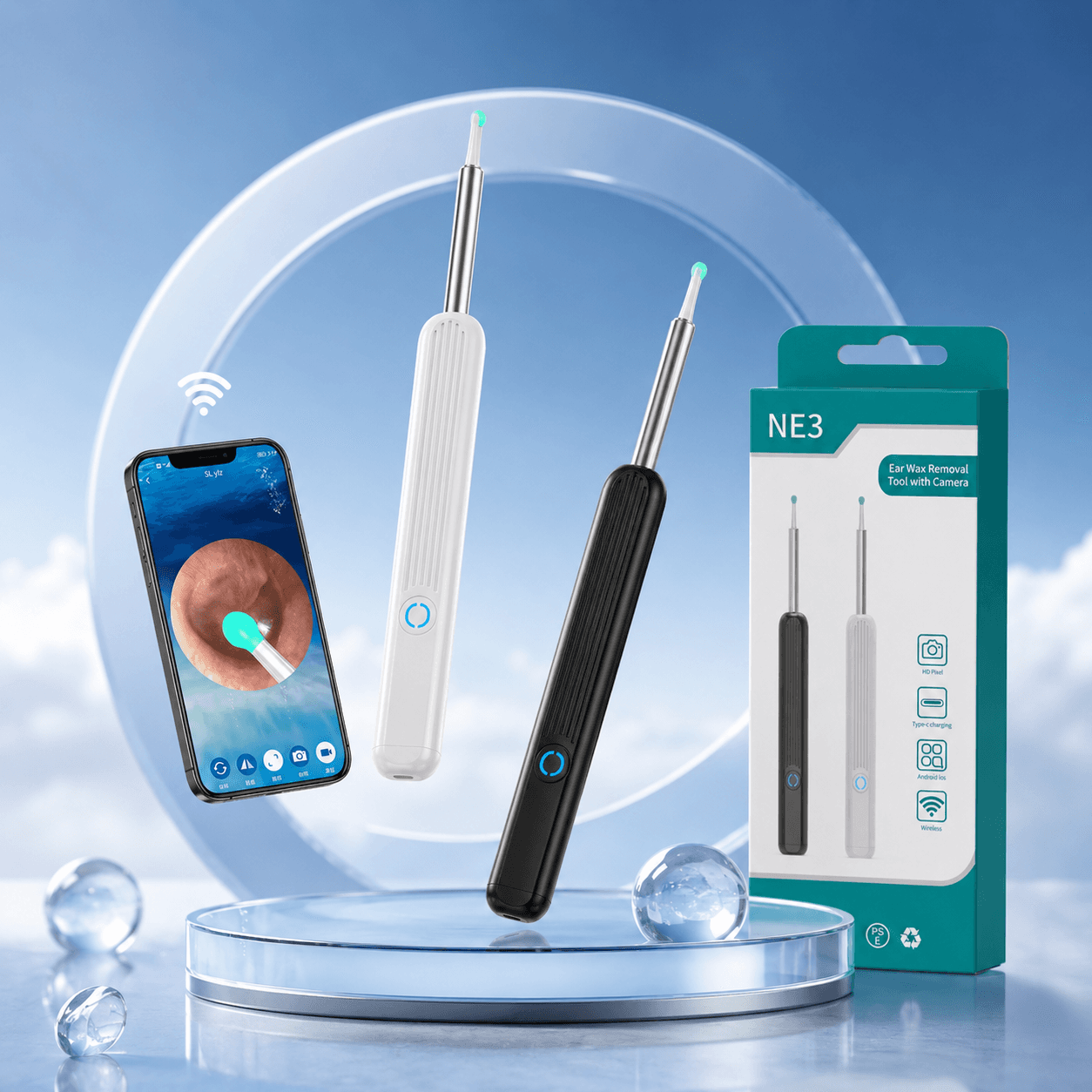 Smart Visual Intelligent Ear Cleaner with HD Camera