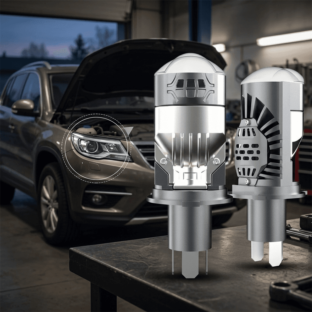MM Headlights A1 Series Projector LED Headlight (HID Ballast to LED)