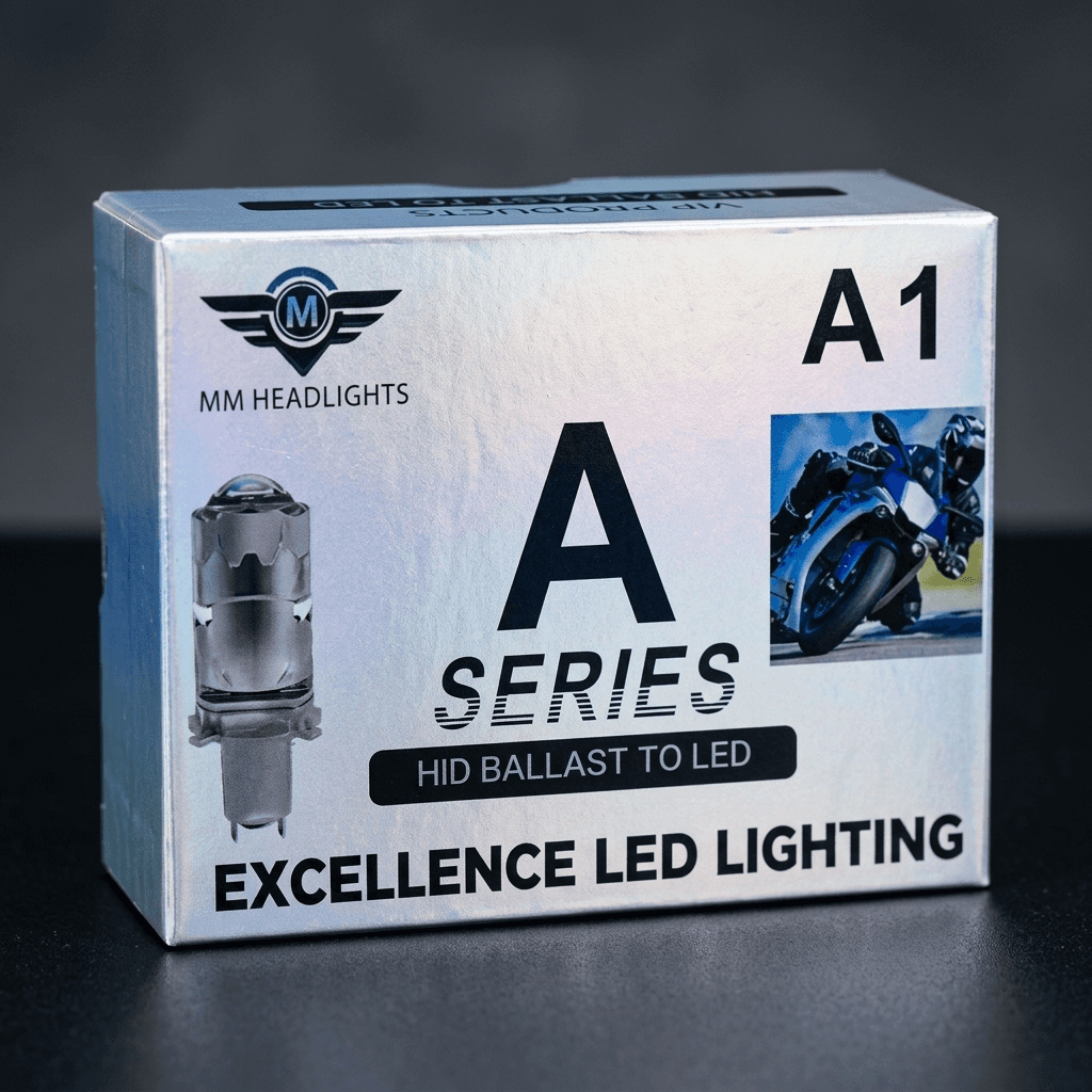 MM Headlights A1 Series Projector LED Headlight (HID Ballast to LED)