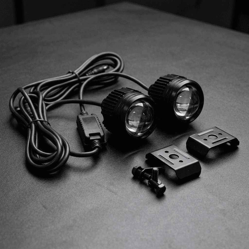 LiuHJG Mini Driving Light (pair), 20W/bulb, 3000 LM, AC/DC 9-80V