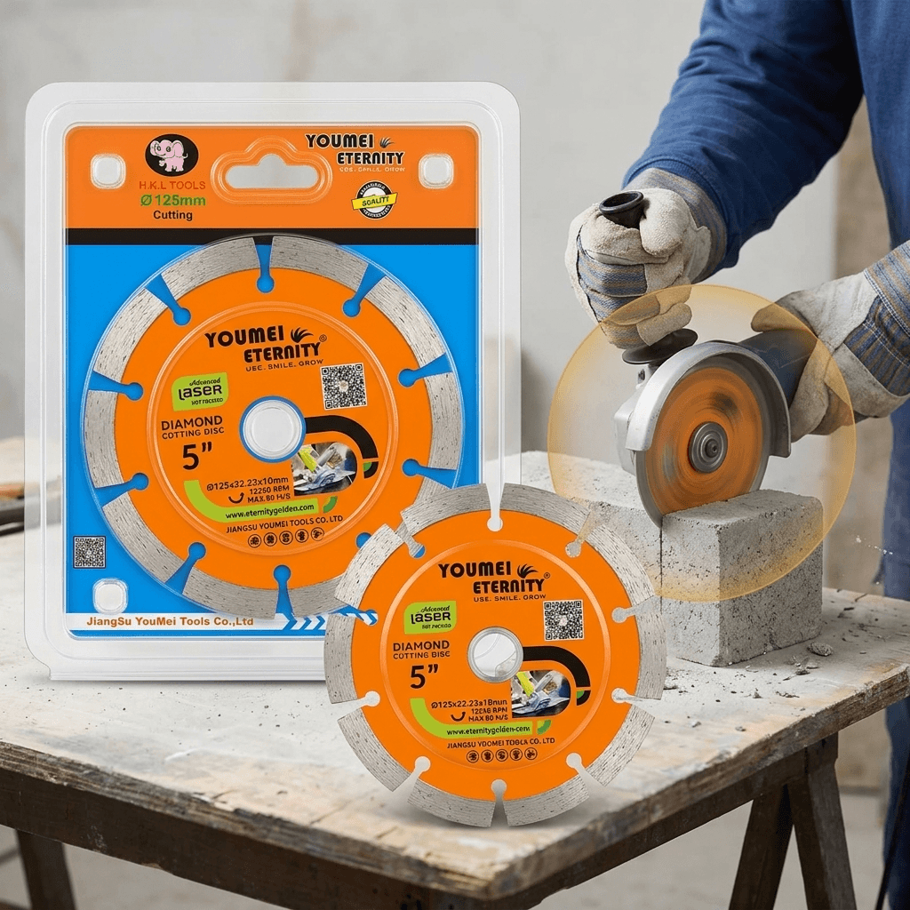 Youmei Eternity Diamond Cutting Disc 5" (125mm), R.K.L Tools