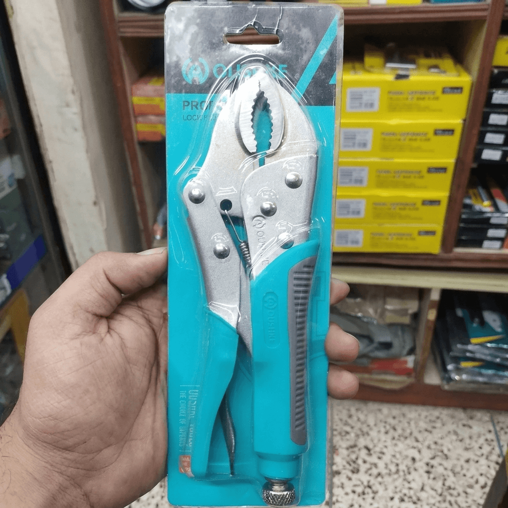 Oushke Lock Grip Pliers (curved jaw)