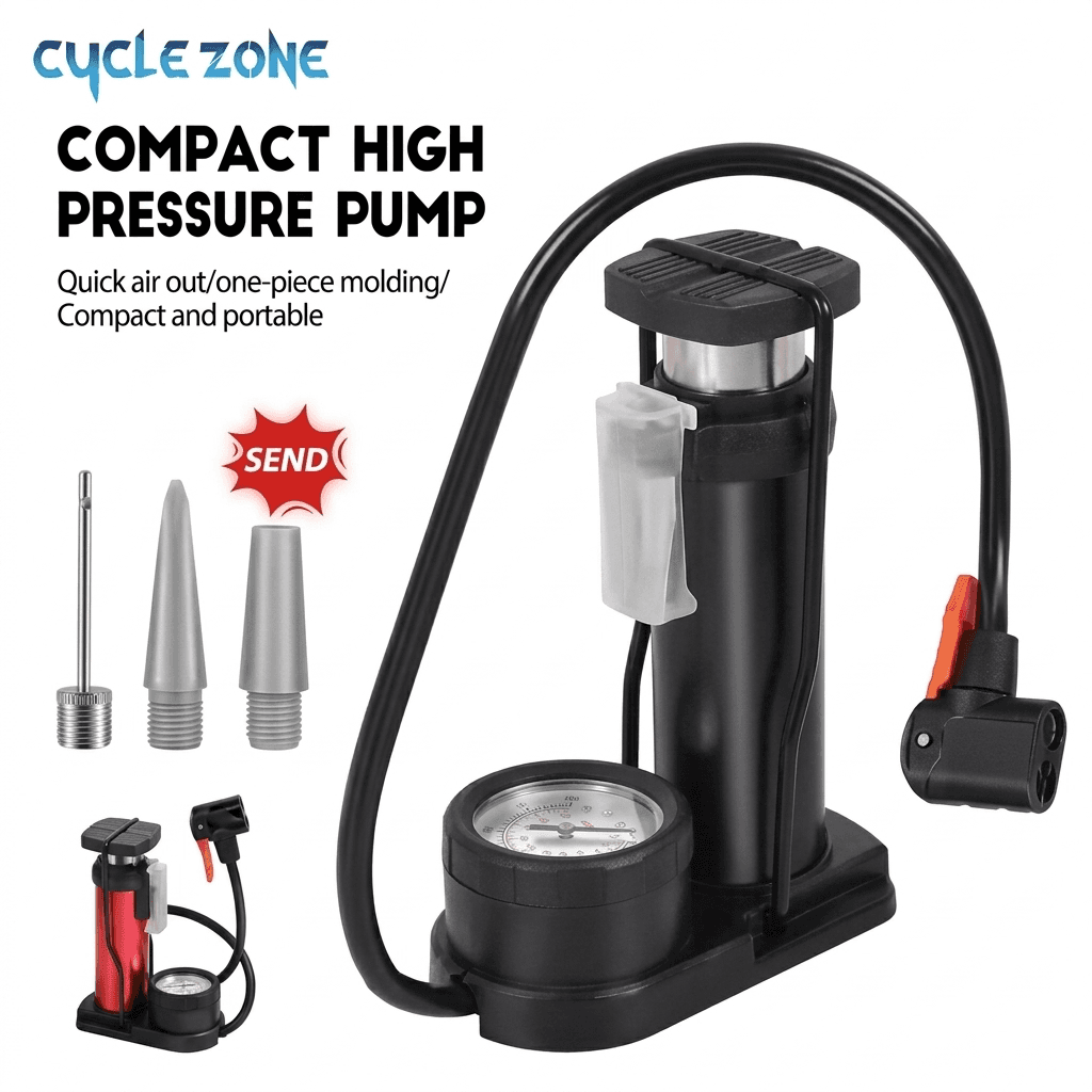 Foot Pump (with pressure gauge)