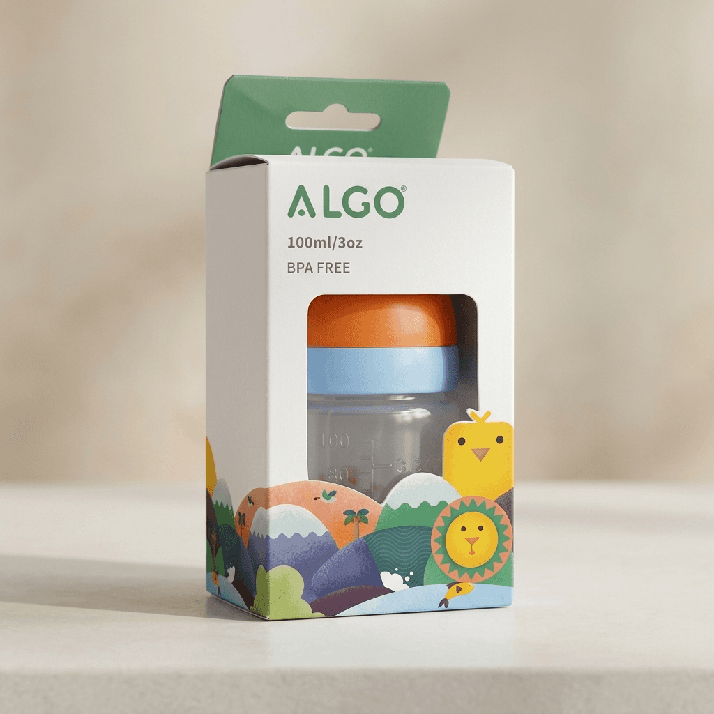 Algo Baby Bottle (100ml, BPA free)