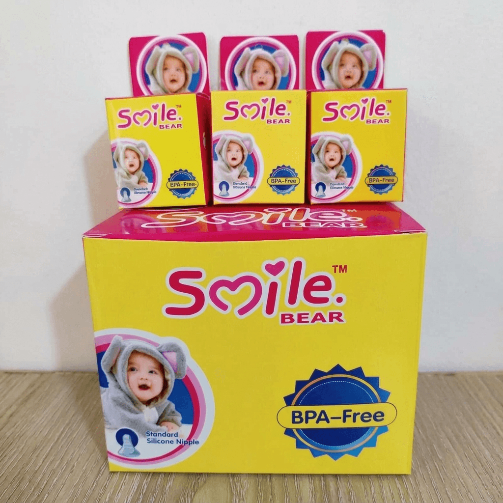 Smile Bear Silicone Nipple (standard, BPA-free)
