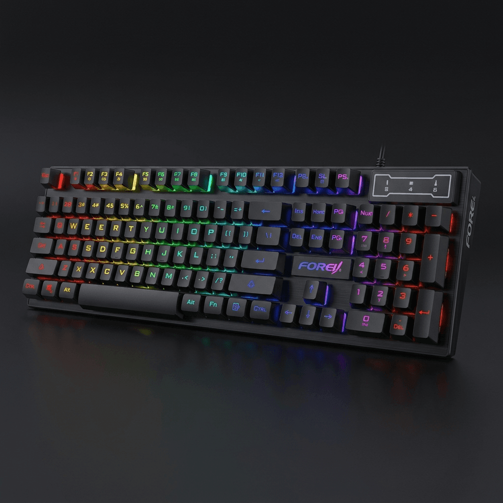AULA F2023 Wired Gaming Keyboard and Mouse Combo