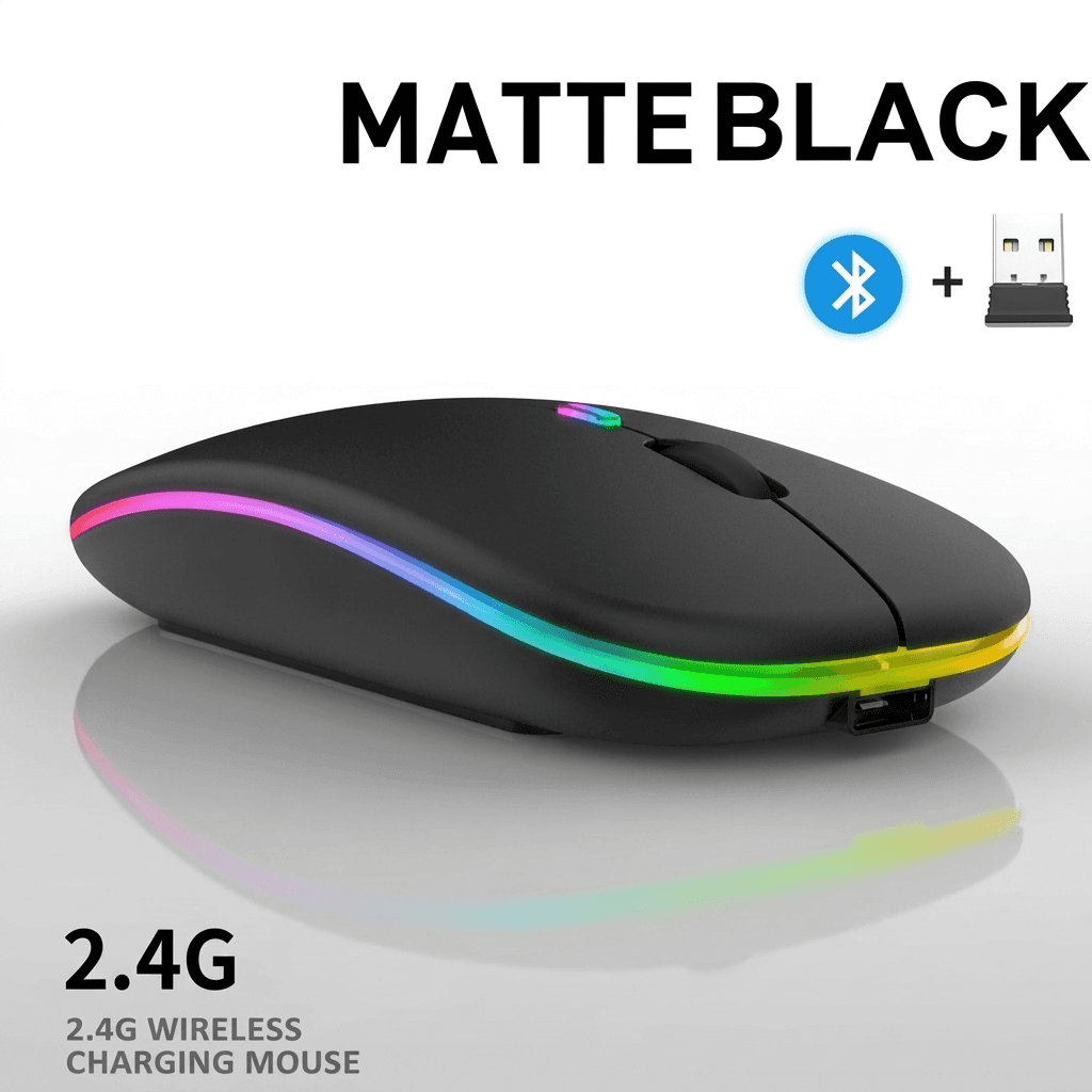 Dell W10 Bluetooth & Wireless Dual Mode RGB Mouse