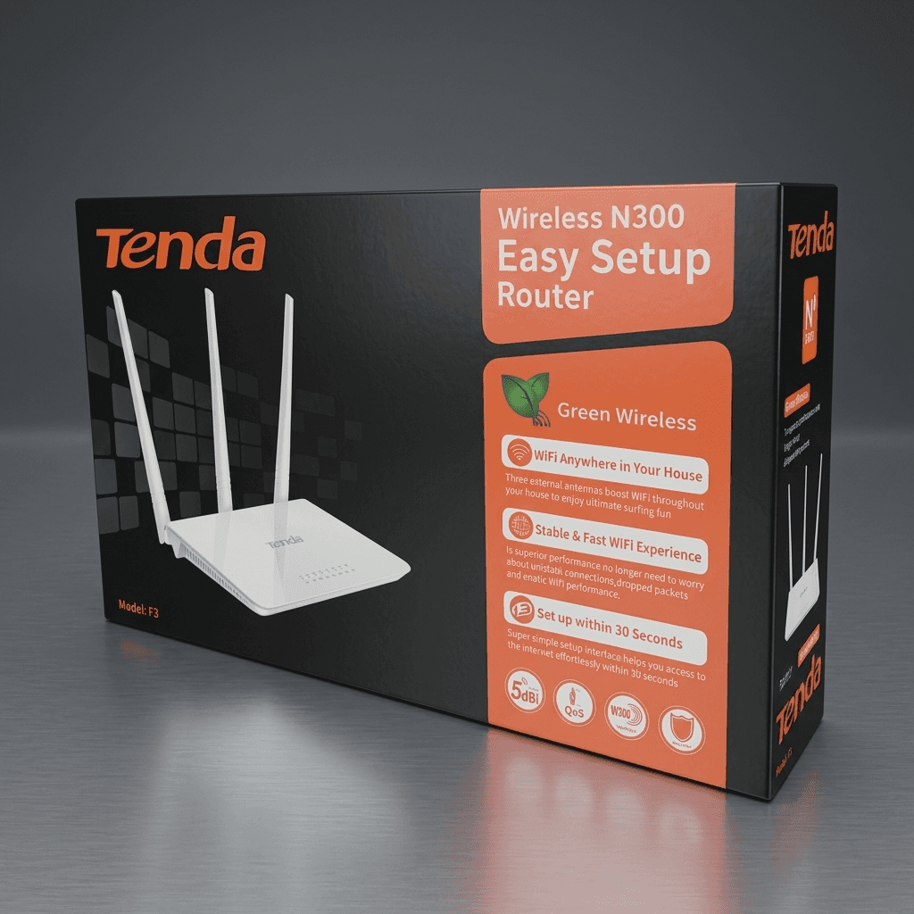 Tenda AC3 Wireless AC750 Dual-Band Router