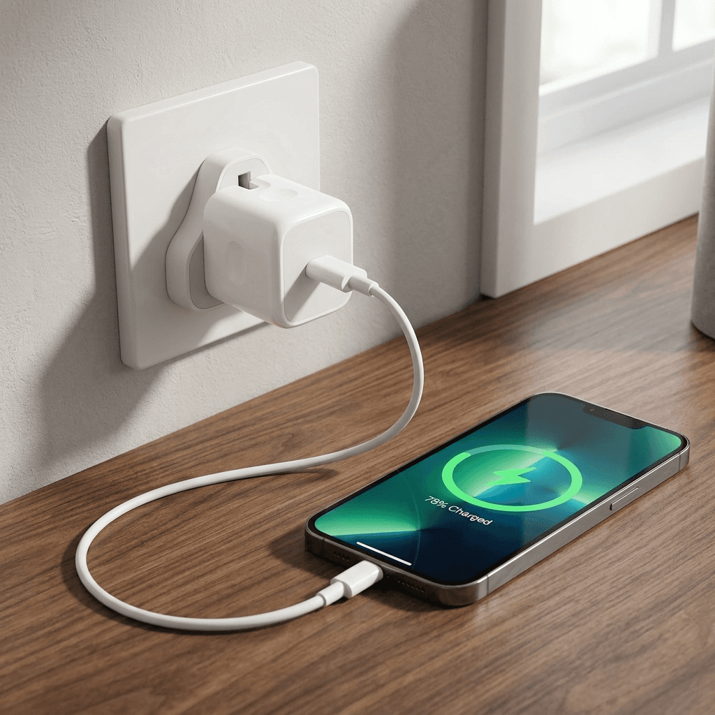 iPhone 16 Pro Max 35W USB-C Power Adapter