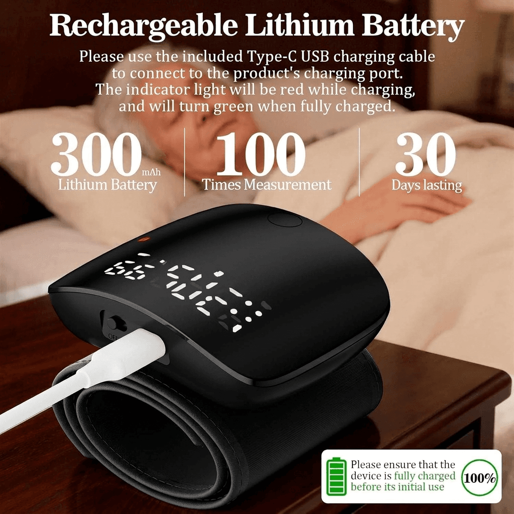 Wrist Electronic Sphygmomanometer