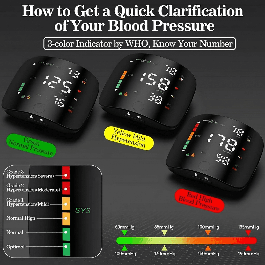 Wrist Electronic Sphygmomanometer