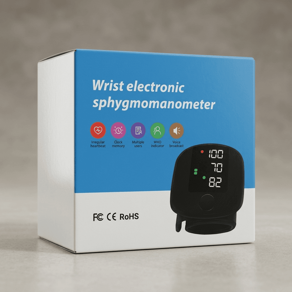 Wrist Electronic Sphygmomanometer