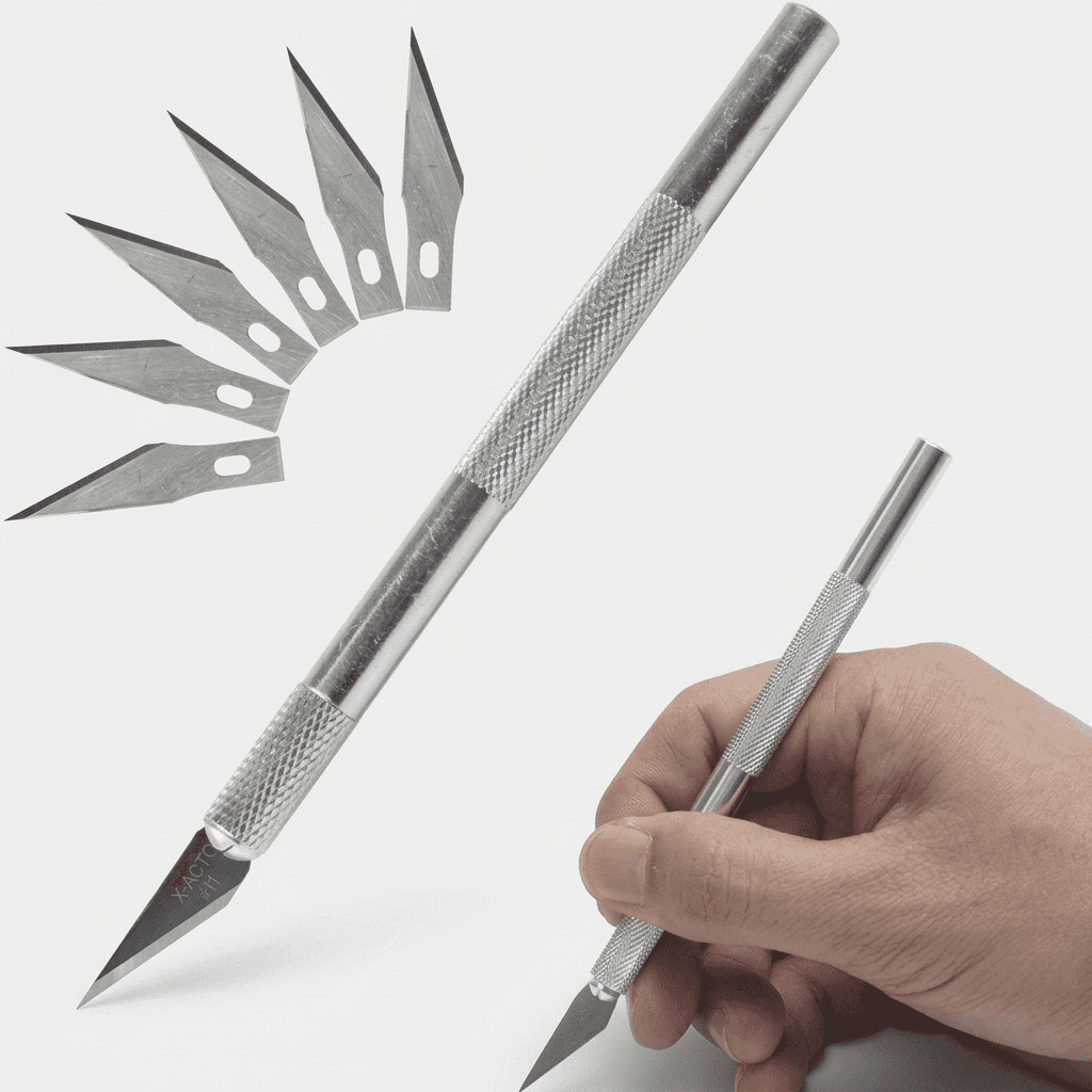 Detail 5 Blades Knife