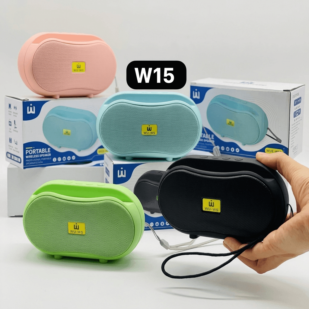 W15 Portable Wireless Bluetooth Speaker