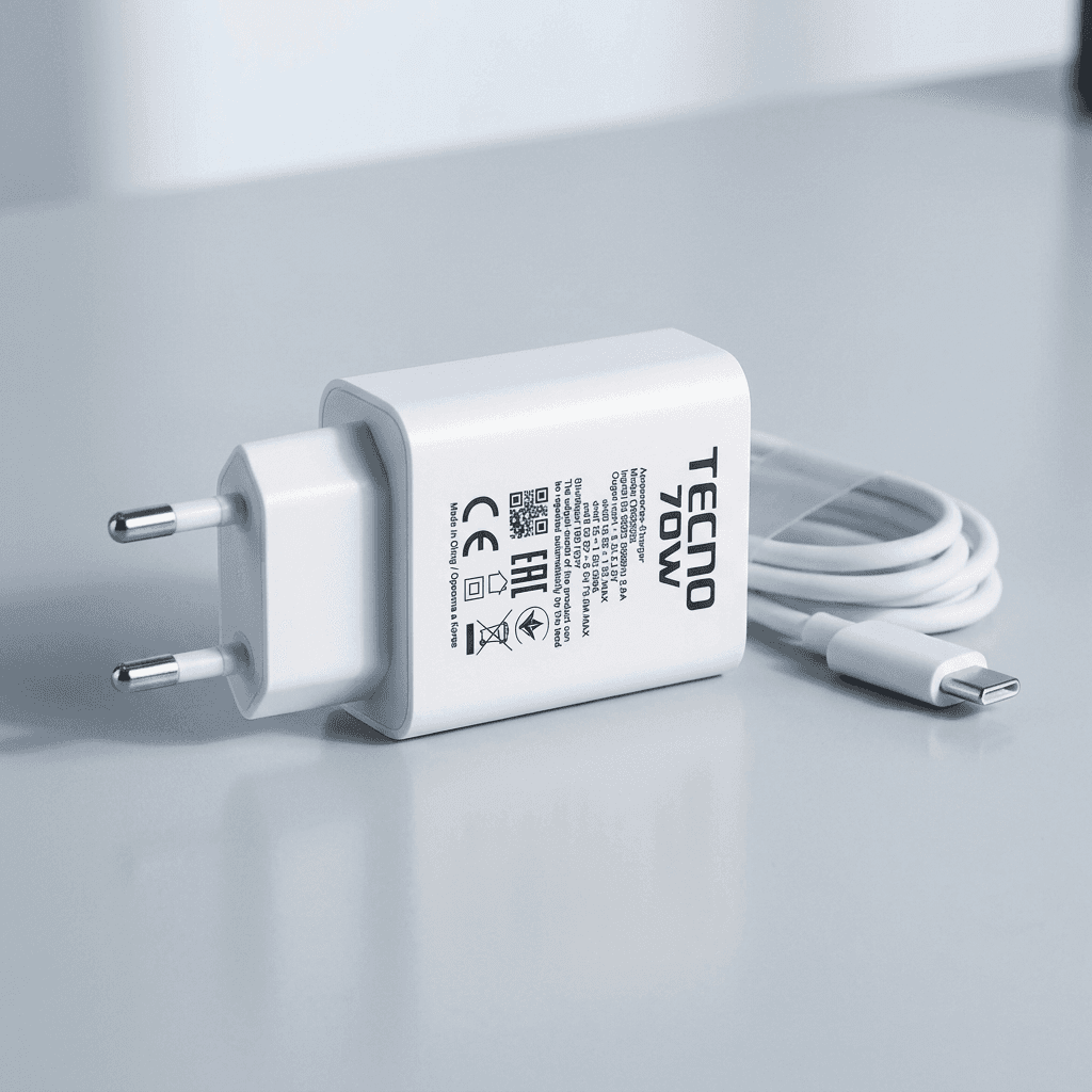 Tecno 70W Super Fast Charger