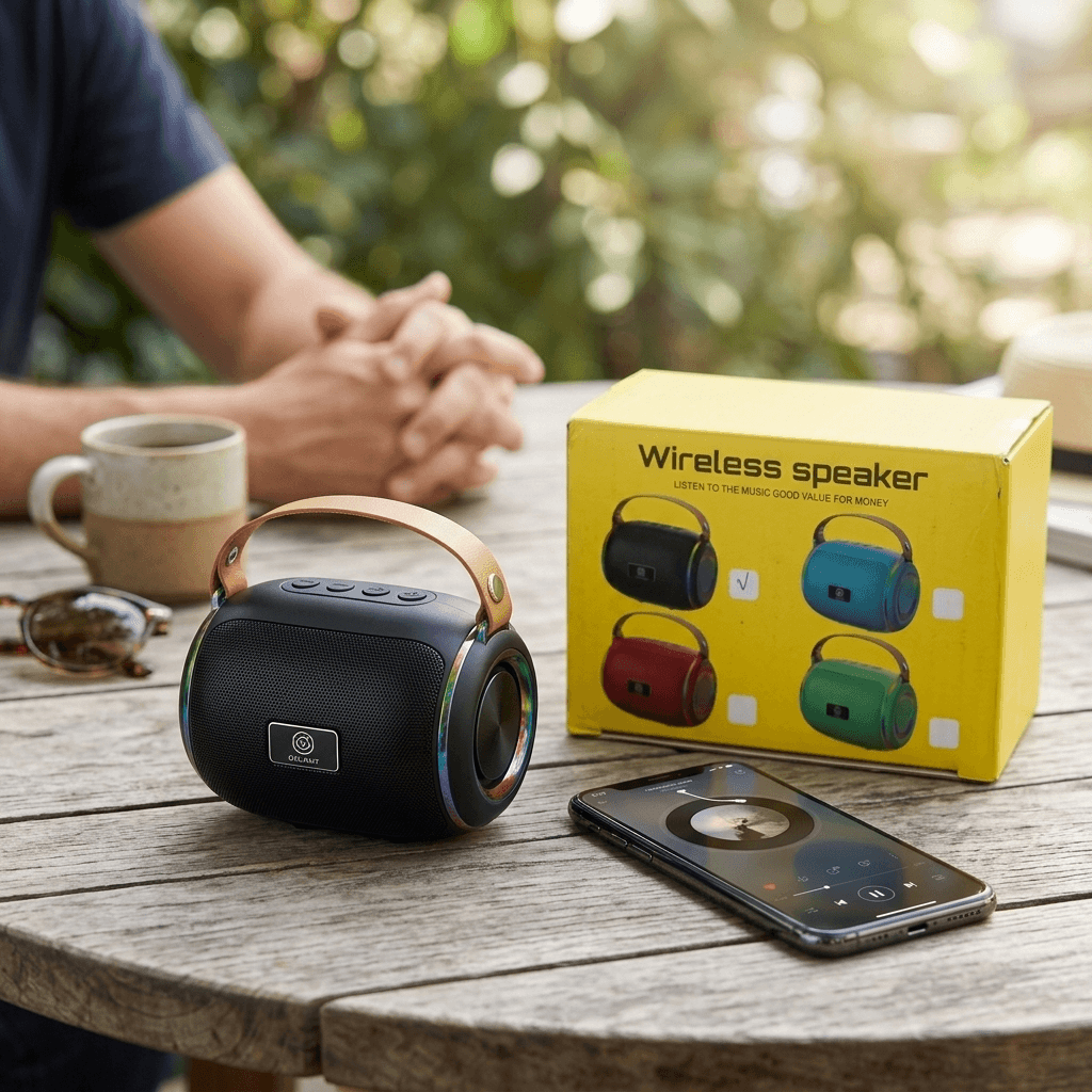 DV-1065 Portable Mini Drum Kit Wireless Bluetooth Speaker