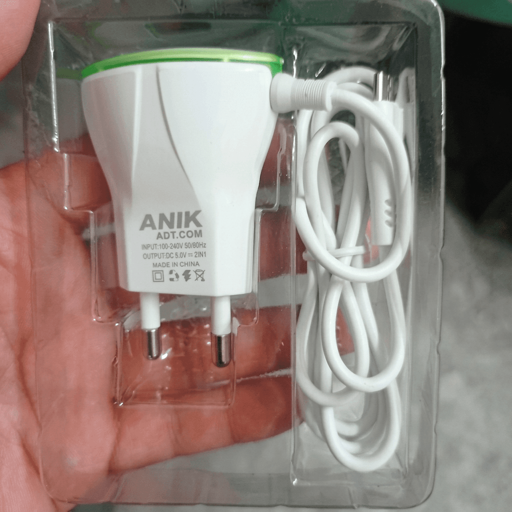Anik 2.5A Android Charger with Micro USB Pin