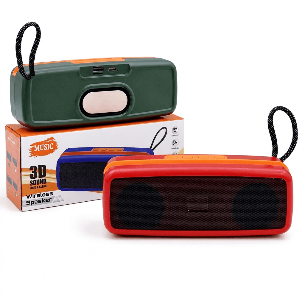 X-825 Loud & Clear 3D Sound 10W Dual Wireless Speaker
