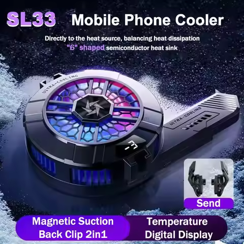K62 Phone Cooler, Portable Mobile Phone Radiator, USB Phone Cooling Fan ,Mobile Phone Cooler Accessories