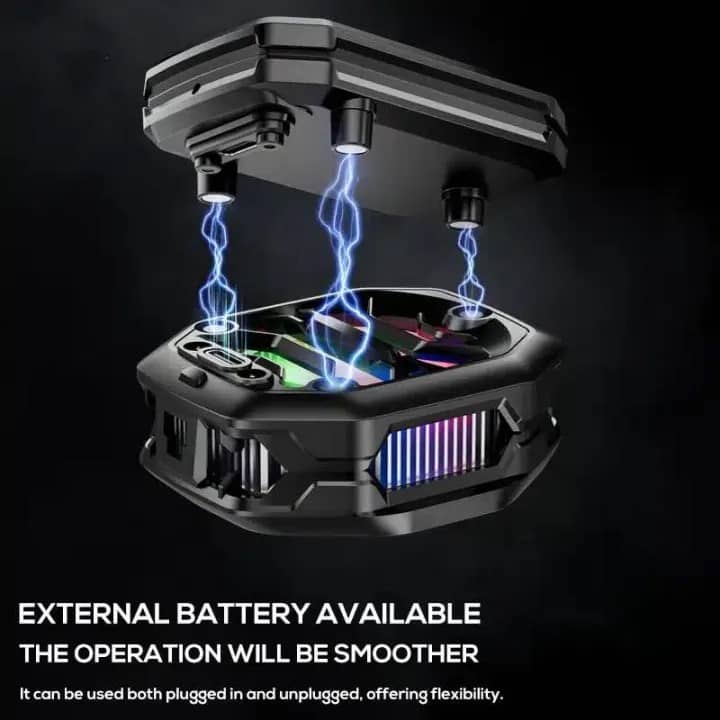 Memo CX14 Phone Cooler with 2000mAh Battery Pack
