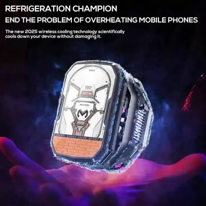 Memo CX14 Phone Cooler with 2000mAh Battery Pack