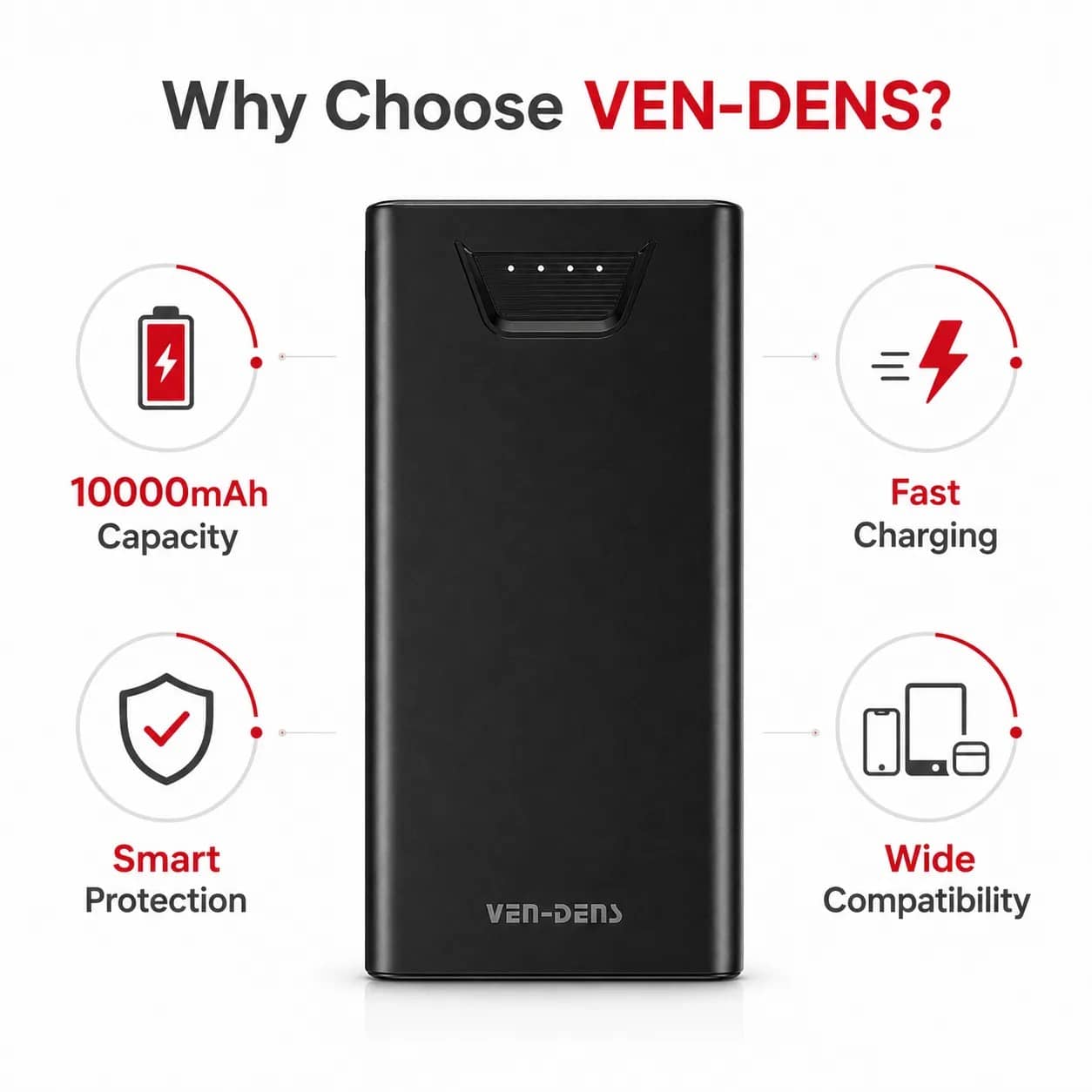VD-PB041 (10000mAh) Power Bank