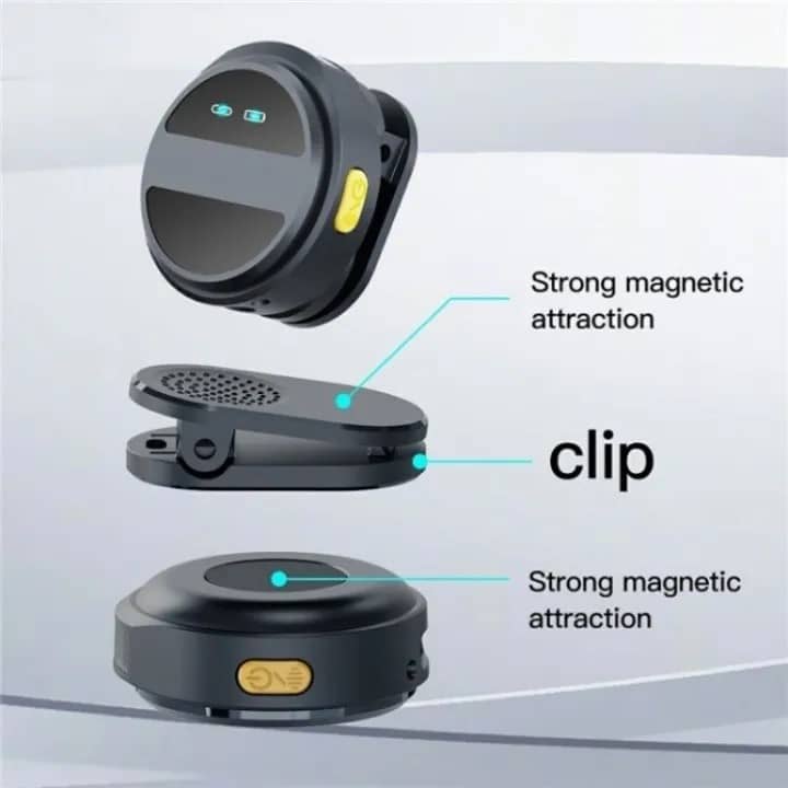 SX21 Wireless Microphone Same as Hollyland Lark M2. Interview, Live Broadcast, Audio Video Recording Clip on Collar Microphone. Noise Reduction Lavalier Lapel Mini Microphone