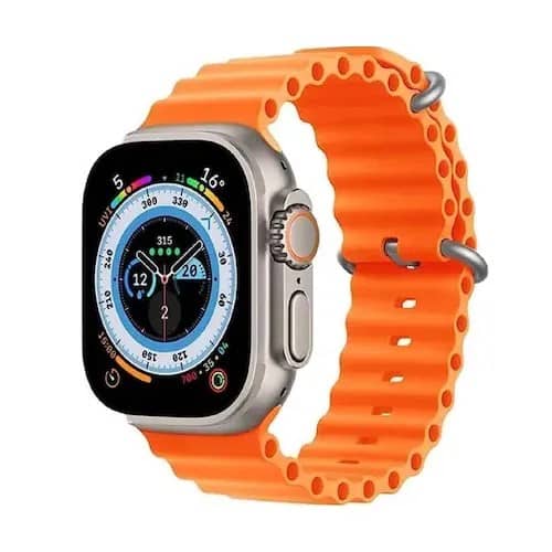 Y80 Ultra PREMIUM Edition ( Straps--8+1 cover ) Smart Watch "8" Straps 2.02" Display Waterproof Bluetooth Calling Pedometer Heart Rate Blood Pressure Sleep Sports Watch Series