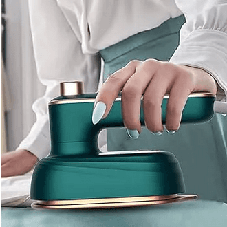 Mini Micro Steam Iron Machine with Spray – Handheld Folding Electric Iron for Portable Travel & Home Use