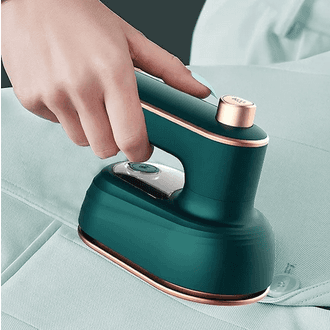 Mini Micro Steam Iron Machine with Spray – Handheld Folding Electric Iron for Portable Travel & Home Use