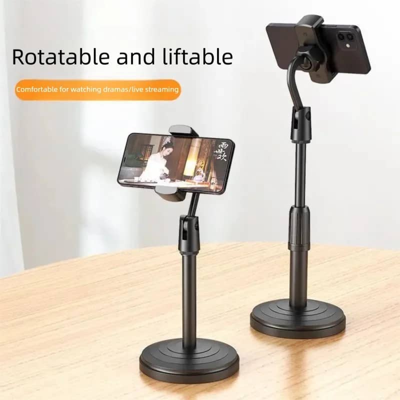 Height adjustable Mobile Phone Stand Tripod