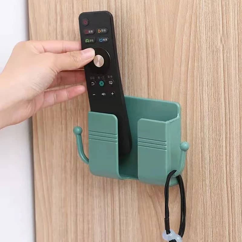 Mobile Phone Charging Hanging Holder Multifunction Wall Mounted Plug Bracket