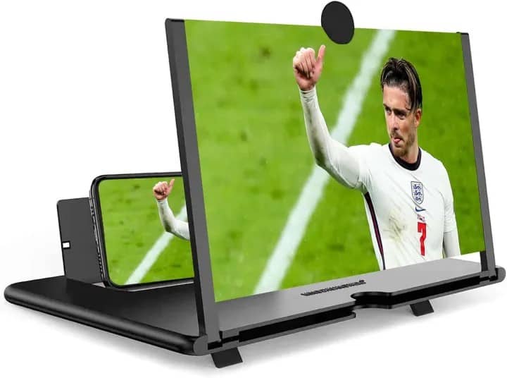 8.5-Inch 3D Glass Magnifier – Foldable Mobile Screen Amplifier for Enhanced Viewing